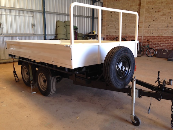 Tipping trailer refurbished
